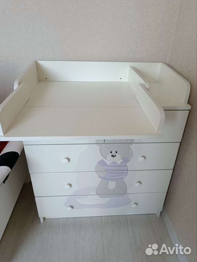 Комод детский с пеленальным столиком