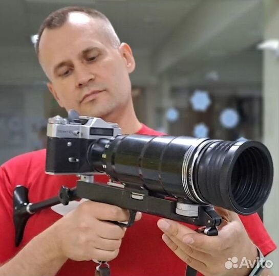 Фоторужье (комплект) Зенит-ес, СССР + Helios 44-2