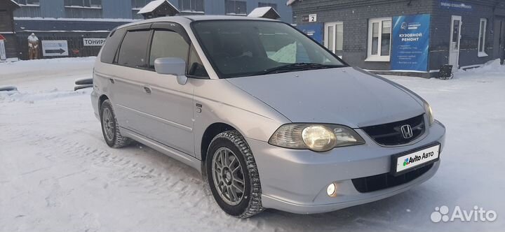 Honda Odyssey 2.3 AT, 2002, 207 649 км