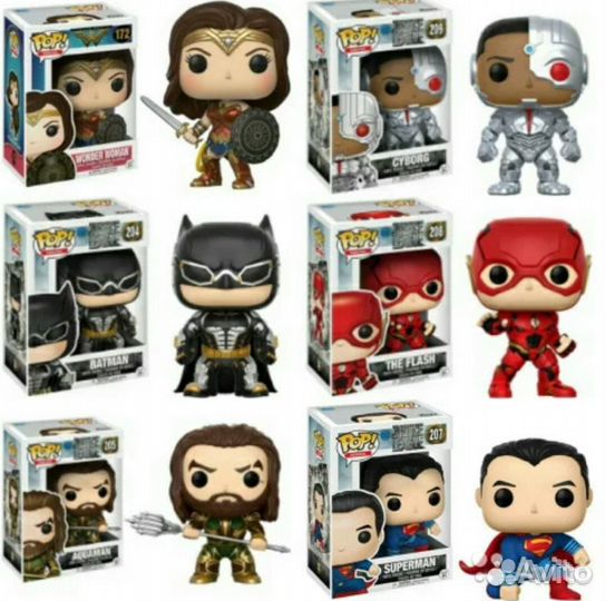 Продаю фигурки FunkoPop Лига справедливости