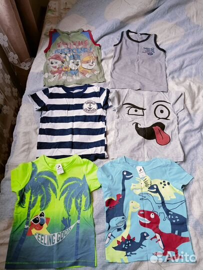 Вещи пакетом на мальчика от 98-104