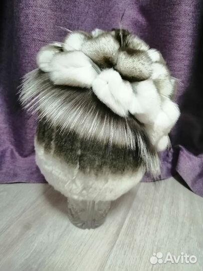 Шапка женская вязаная