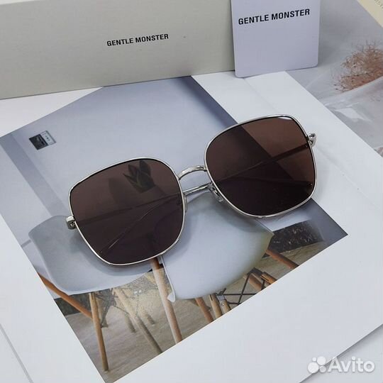 Очки солнцезащитные Gentle Monster Bling коричневы