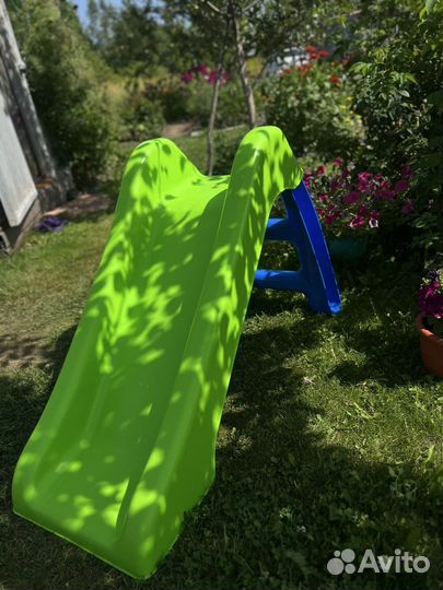 Детская горка пластиковая