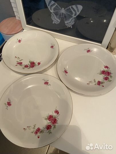 Тарелки десерные, суповые