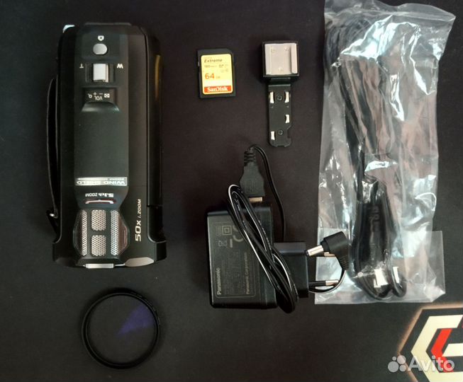Видеокамера panasonic hc v760 + 64 Gb + UV-фильтр