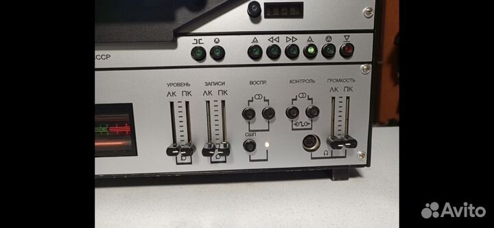 Панель для магнитофона Олимп 003, Электроника 003