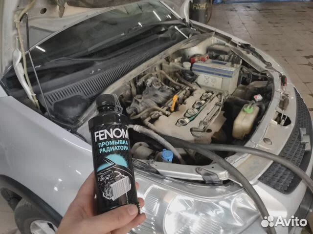Промывка радиатора печки автомобиля без снятия