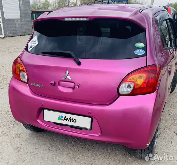 Mitsubishi Mirage 1.0 CVT, 2012, 102 000 км