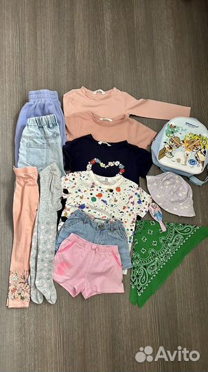 Вещи для девочки пакетом