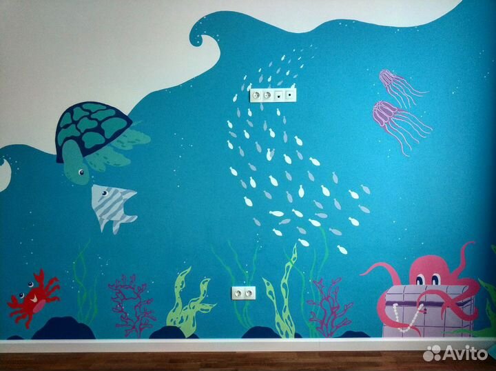 Роспись стен на заказ