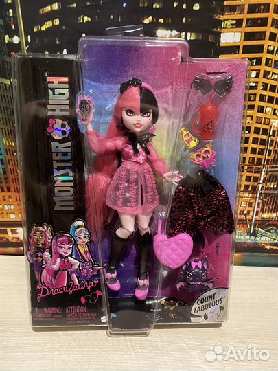 Кукла Monster High Draculaura HHK51