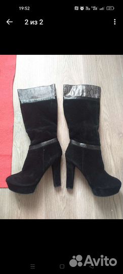 Сапоги осень весна женские 38