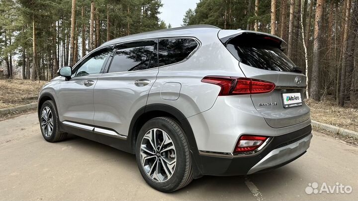 Hyundai Santa Fe 2.2 AT, 2020, 79 000 км