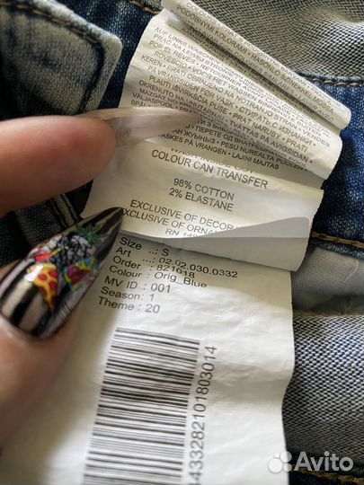 Комбинезон джинсовый (шорты)