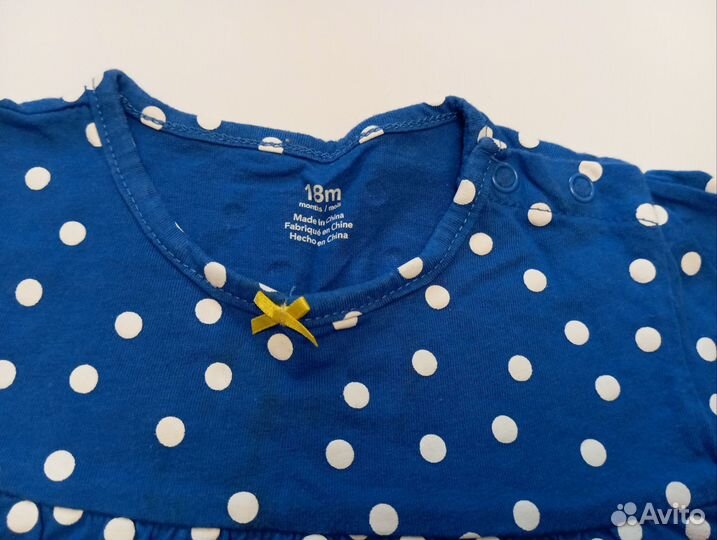 Летний комплект carters 18мес. 86