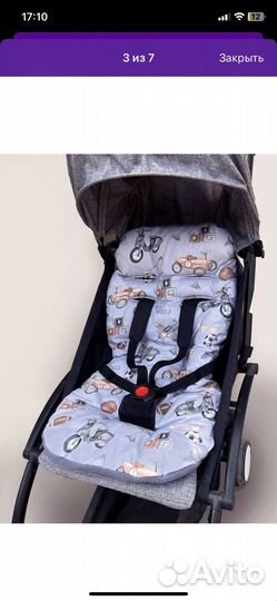 Матрасик в стульчик,коляску,автокресло