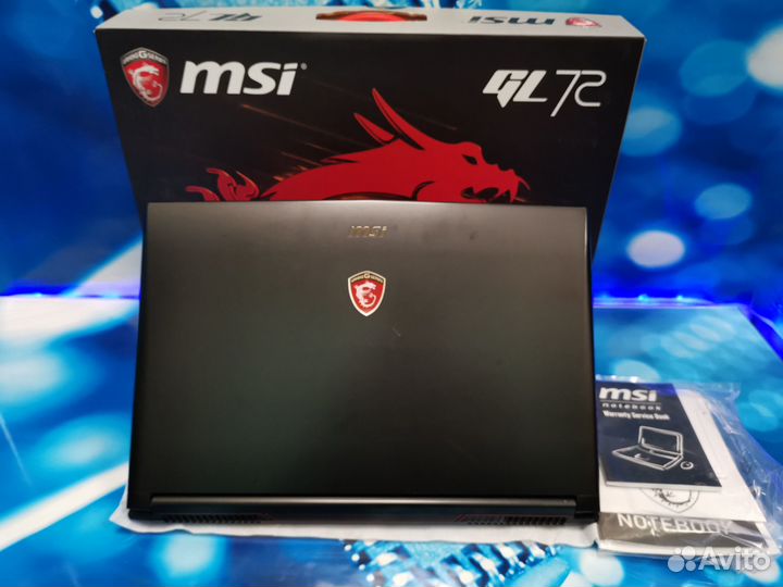 Игровой ноутбук на i5 7300HQ/1050/ 17.3