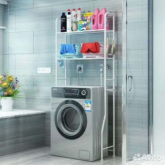 Стеллаж в ванную комнату