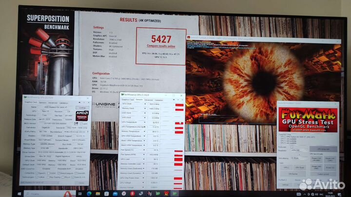 Видеокарта Radeon RX5600 XT 6Gb Gigabyte Windforce
