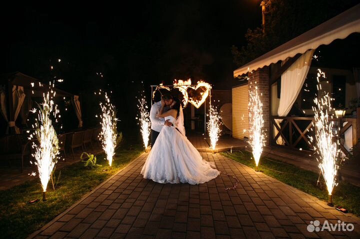 Огненное сердце и дорожка холодных фонтанов