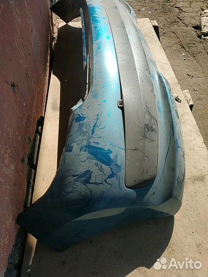 Задний бампер peugeot 207