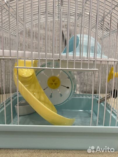 Клетка для грызунов, двухэтажная, 23/20 см