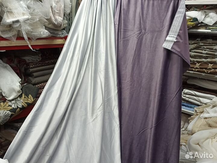 Шторы бархат