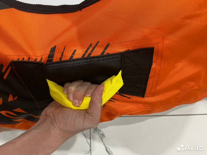 Водная тюбинг ватрушка двойная треугольная