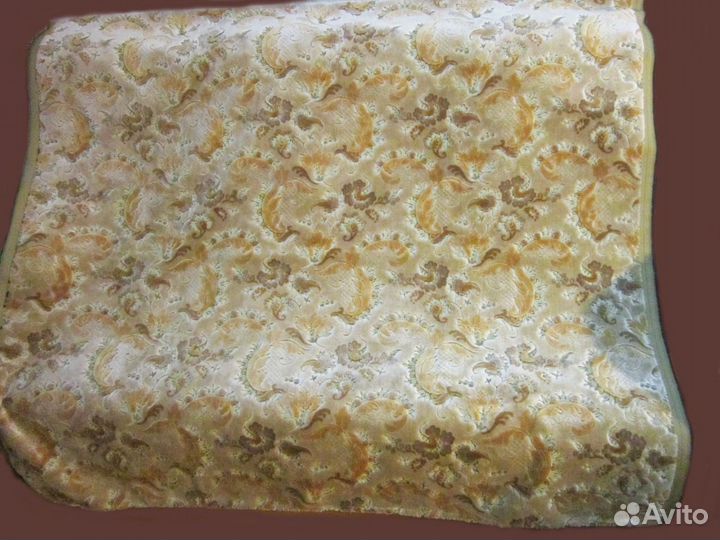 Отрез мебельной ткани. Велюр с рисунком. Новый