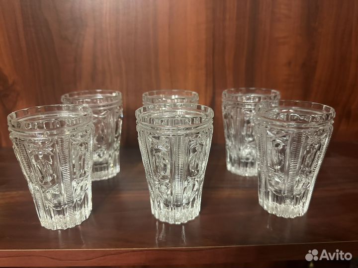 Хрустальные стаканы