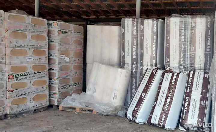 Утеплитель Ursa Terra 37 PN (1250x610x100 мм)