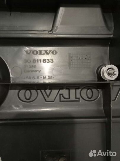 Накладка двигателя Volvo s40 1 поколения