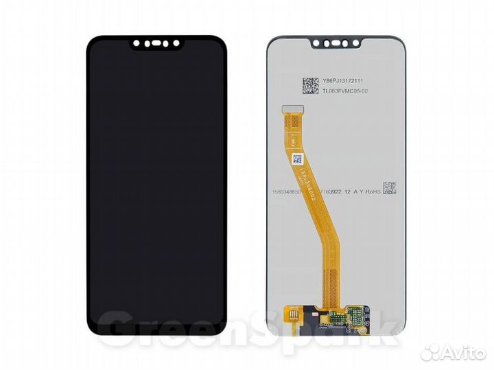 Дисплей для Huawei Nova 3 PAR-LX1 +тач черный cop
