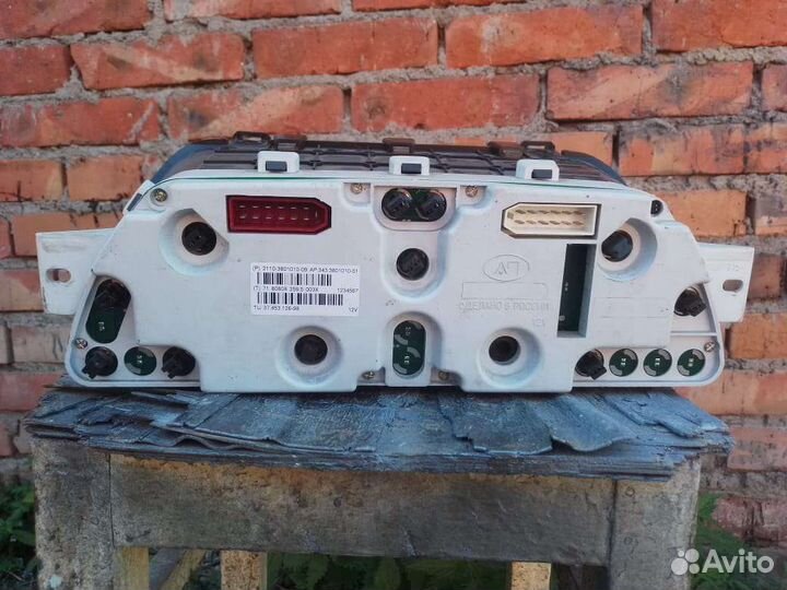 Щиток приборов ваз 2110 2111 2112