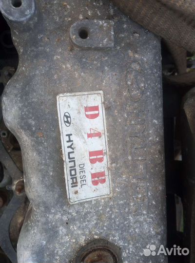 Двигатель с мкпп5 hyundai starex 2.6 d4bb 1997
