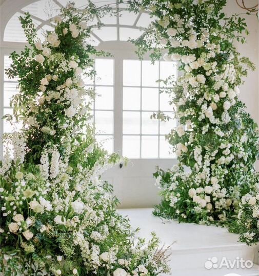 Фотозона Оформление Свадьбы Цветы Свадебный декор