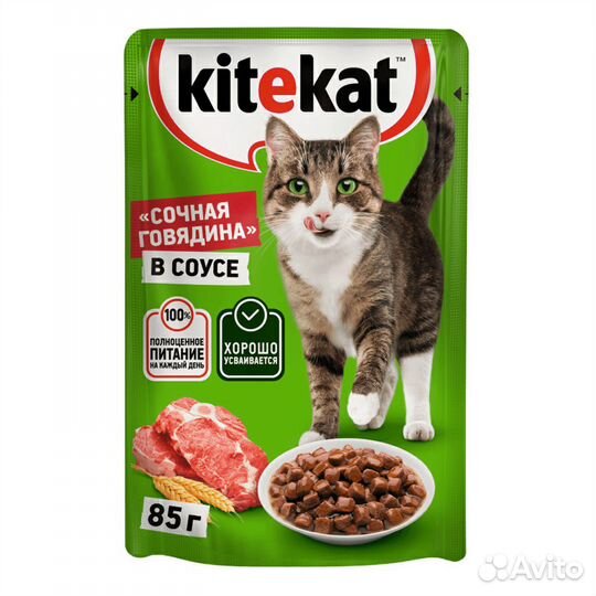 Влажный корм Perfect Fit Sheba Whiskas Felix 75г