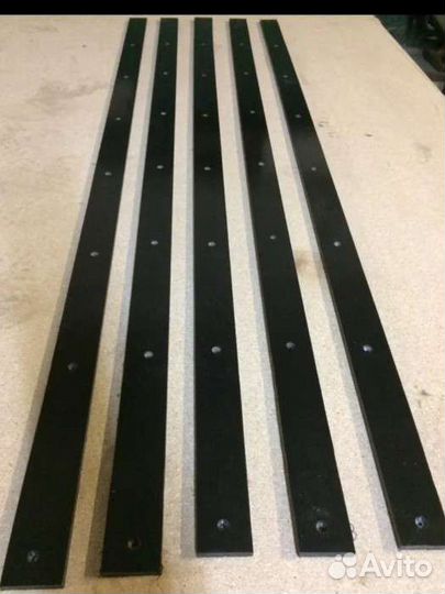 Накладки (полозья, склизы) на сани волокуши