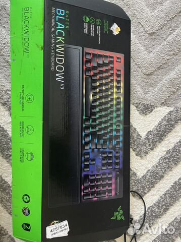 Игровая клавиатура razer blackwidow v3 RGB