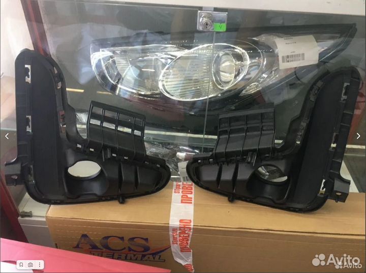 Рамка туманки KIA RIO 4 2017 2018 2019 2020