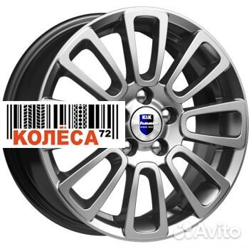 Кик Неман 6x15 4x98 ET35 Dia58.6 Дарк платинум