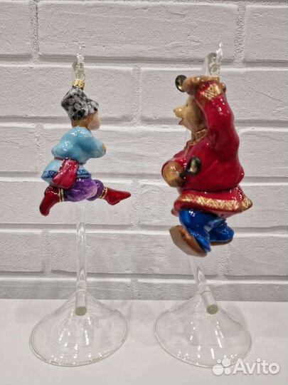 Ёлочные игрушки стекло