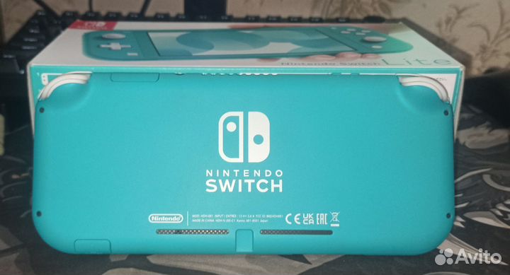 Nintendo switch lite прошитая 256 гб