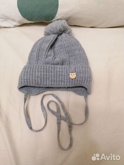 Зимняя шапка для новорождённых