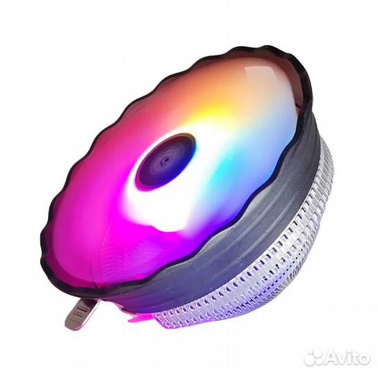 Кулер для процессора intel amd TDP 95вт+RGB