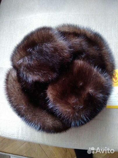 Мужская норковая шапка