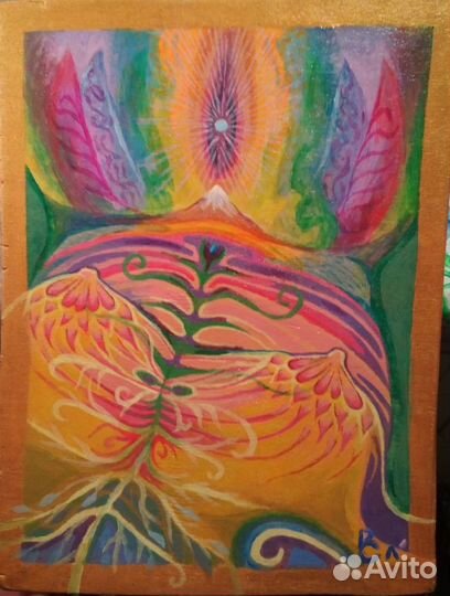 Картина акрилом