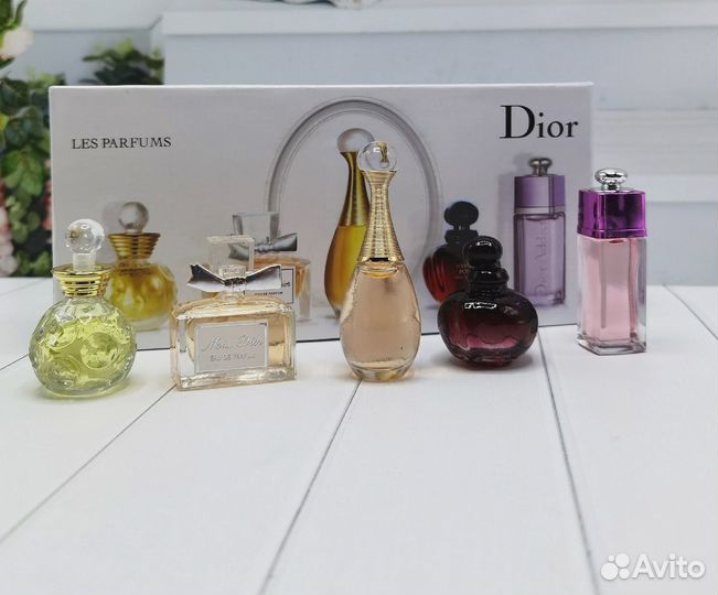 Подарочный набор духов Dior 5 в 1
