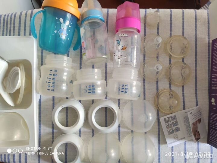 Молокоотсос avent ручной